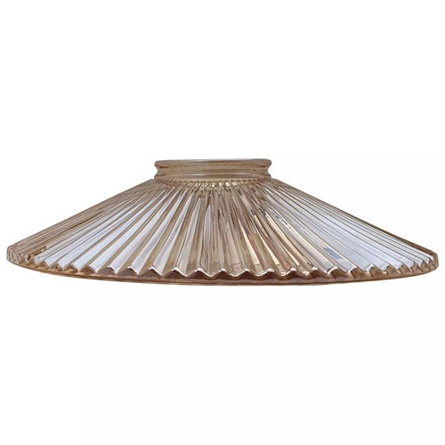Amber lampshade pendant light - amber,