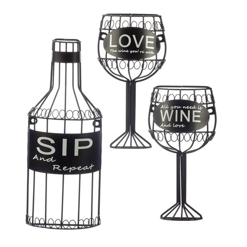 Piece sip wine love wall - piece, &love