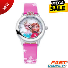Girls Kids Frozen Elsa & Anna Watch Princess  Children's Cartoon Gifts for Kids