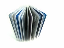 New Replacement Credit Card Holder Plastic Sleeves Inserts Wallet