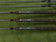 "New" 3  Arrowcast 12ft 3.5lb Carp Rods 50mm ALPS CG Full  Midnight Cork Handles