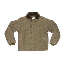 US NAVY HOUSTON N-1 Deck Jacket Size 38