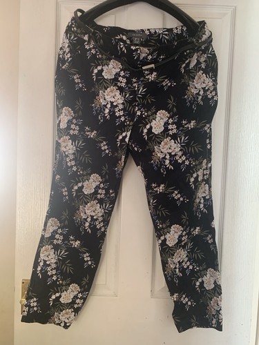 Floral women trousers size - women's,