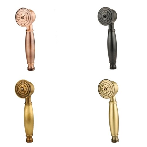 Vintage handheld shower head - shower,