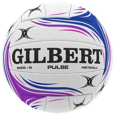 Gilbert Netball Match Ball - PULSE Ball Sz 5 & 4 - Packs of 1 & 3 Balls FREE p&p