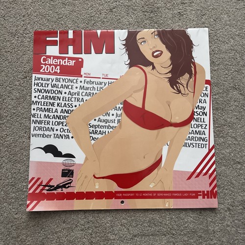 Fhm calendar 2004 beyonce - fhm,