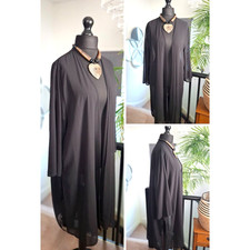 SALOOS ladies Jacket WOMENS kimono PLUS size 22 XL BOHO chic Lagenlook Duster