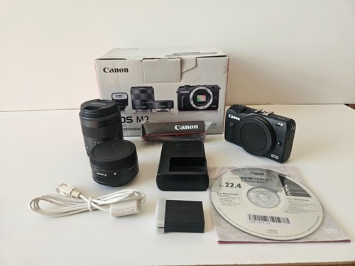 Canon eos double lens kit - m2,
