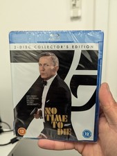 No Time To Die (James Bond) (Blu-ray) New and Sealed damaged case see pics