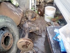 daihatsu fourtrak rocky 2.8td complete rear axle .all good many more parts avail