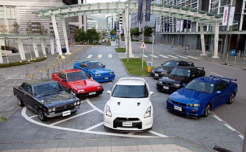 Nissan skyline r35 - skyline,