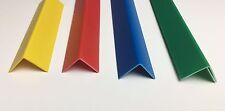 PVC Corner Trim 90° Plastic Angle 20x20mm – 1 metre  Wall Protector Edge Strip
