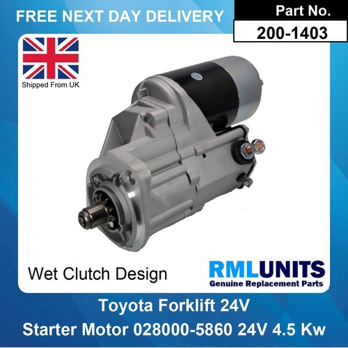Starter motor for toyota - motor,
