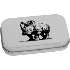 'Rhinoceros Standing' Metal