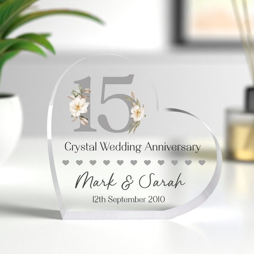 15th crystal wedding - crystal,