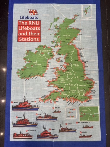 1980s rnli vintage - rnli, tea
