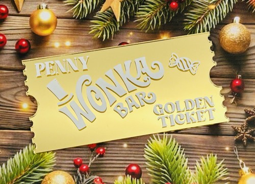 Wonka bar golden - wonka,