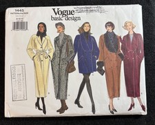Vogue pattern 1445. Coats