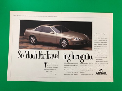 1992 1993 lexus 400 - sc, vintage