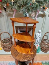 3 Tier Pine Hanging Corner