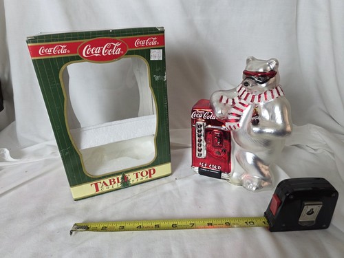 1998 coca cola table top - table, glass