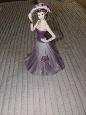Coalport Ladies Of Fashion Carol Porcelain Figurine