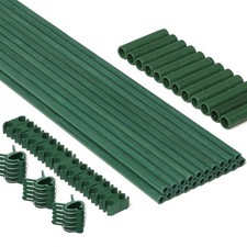 MAXPACE 62pcs Garden Stakes
