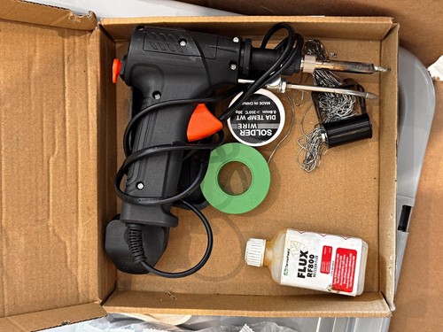 Soldering gun kit with - soldering,
