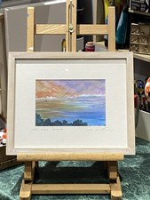 Framed Signed St Ives  Print