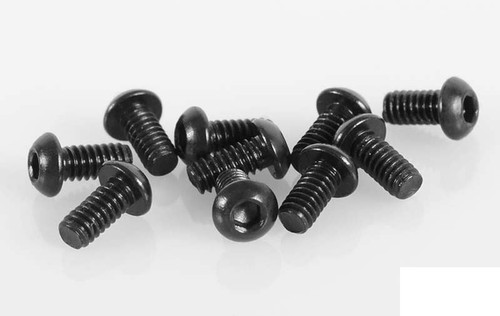 Steel button head - steel, cap
