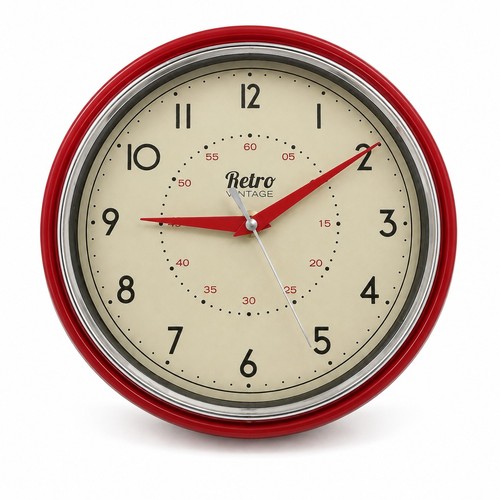 Red retro vintage style - vintage, wall