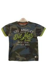 MINOTI CAMO PRINT HALF SLEEVE