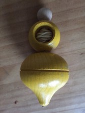 Wooden spinning top