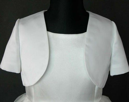 Flower girl bridesmaid bolero - flower,