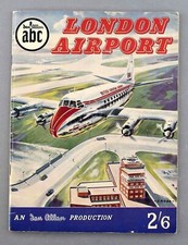 LONDON AIRPORT ABC BOOK INCL AIRLINE SEAT MAPS TU-104 STRATOCRUISER ARGONAUT