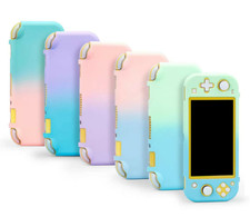 Nintendo Switch Lite Hard Silicone Case, Protective Colourful Wrap Shell Cover