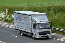 Truck Photo 12x8 - Mercedes