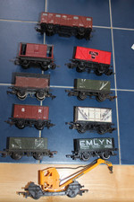 10  FREIGHT WAGONS VARIOUS MAKES.OO GAUGE.UNBOXED