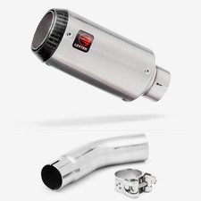 Lextek Stainless Steel Slip-on 150mm Exhaust for Suzuki GSR750 11-16