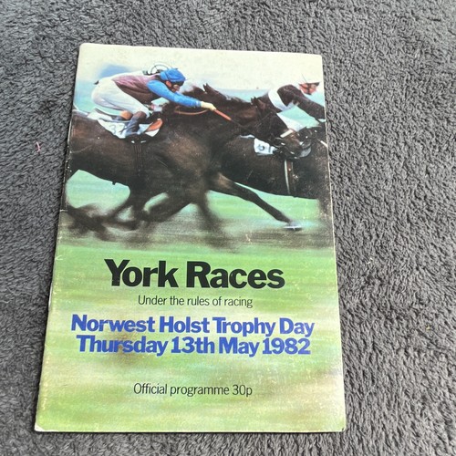 York races official - york, programme