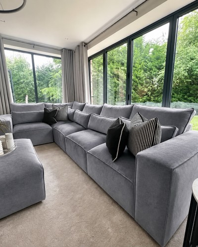 Luxury sloane corner sofa - luxury,