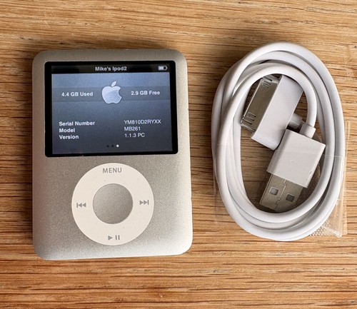 Ipod nano 3rd generation - nano, 8gb