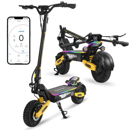 Dual motor electric scooter - electric,
