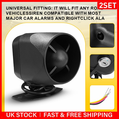 12v 24v 120db - 120db, siren