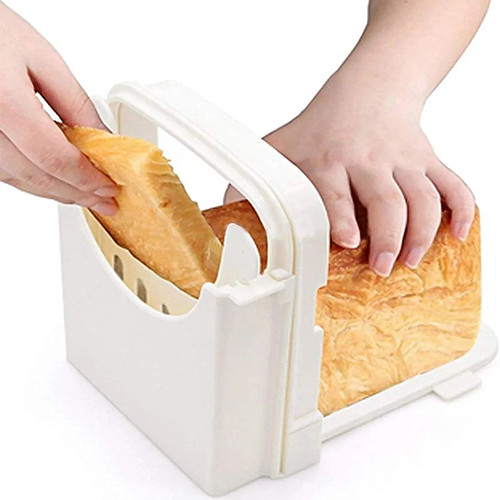 Adjustable bread slicer - adjustable,