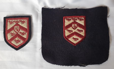 2 VINTAGE CLOTH SEW ON SCHOOL