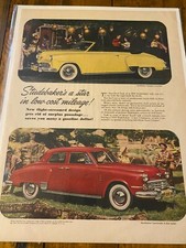Vintage 1949 Studebaker A Star