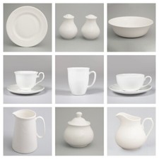 White bone china - , crockery