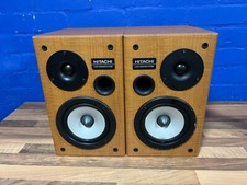 Hitachi 2-Way Bookshelf Speakers 50W 8 Ohms 2.0 Channel - No Front Cover