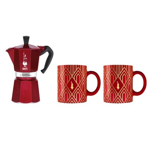 Bialetti deco glamour moka - -,